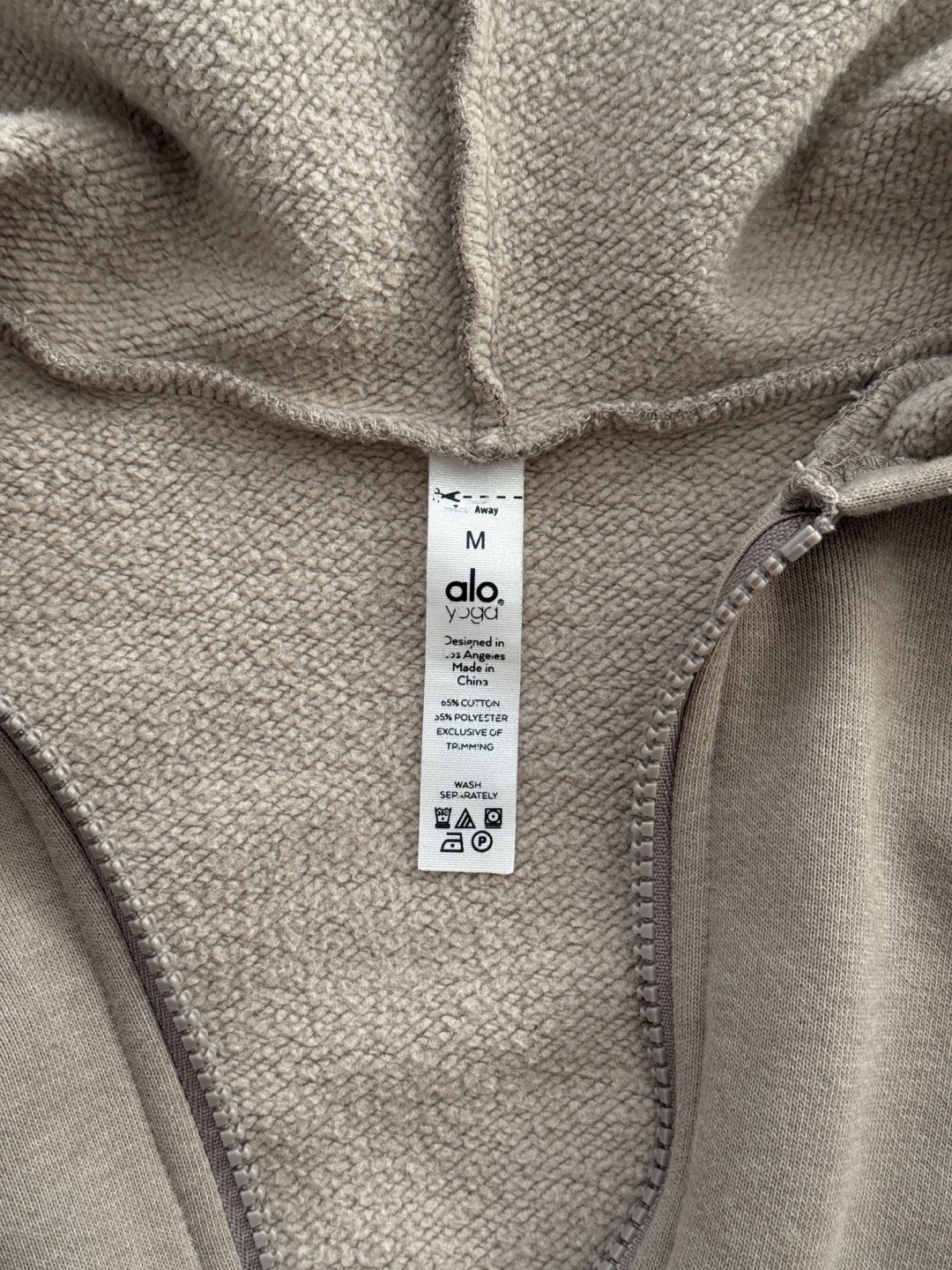 Alo Yoga Full-Zip Hoodie M - photo 2