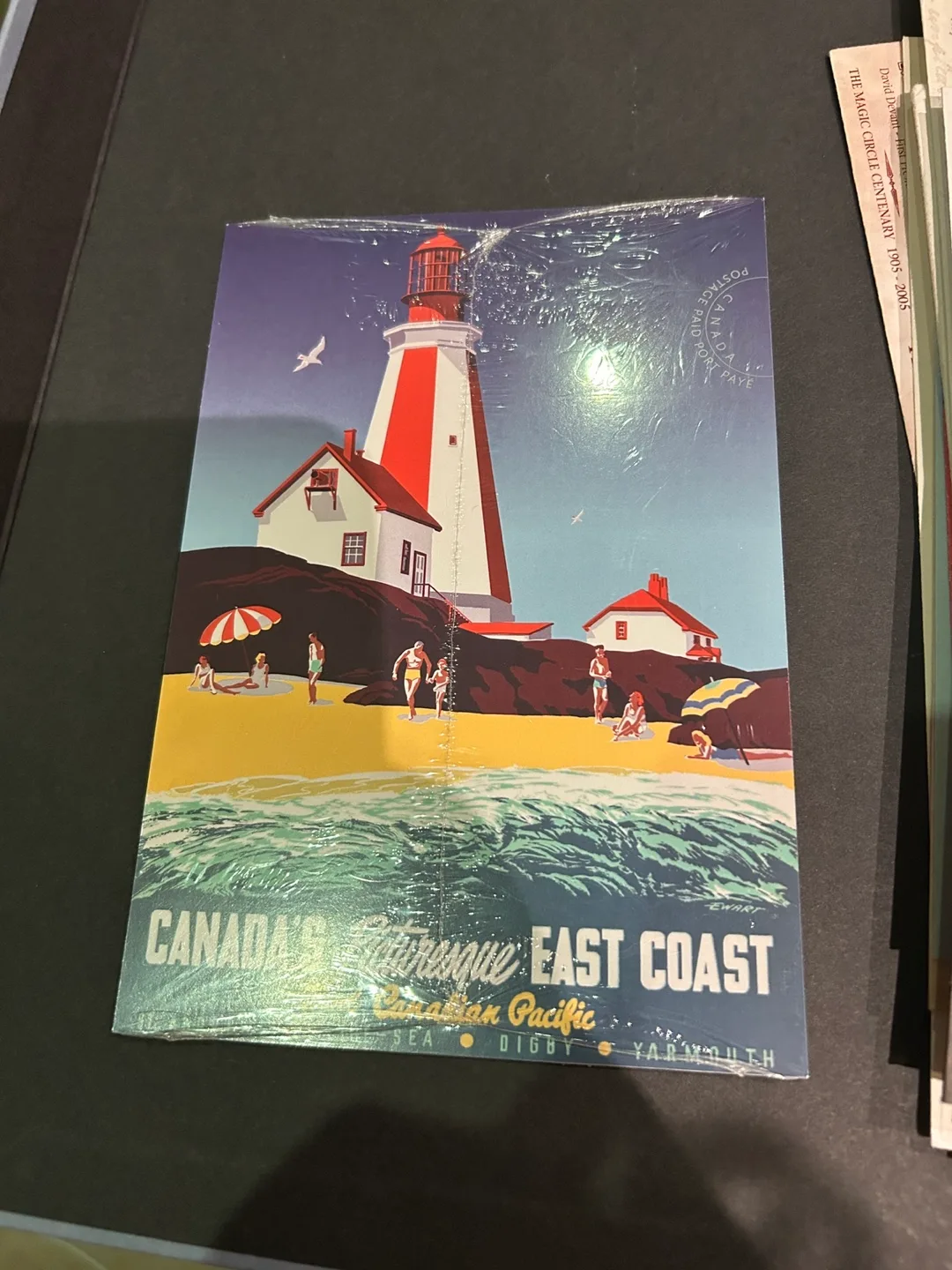 Canada post Canadian travel poster prepaid Postcards image indicator(2)