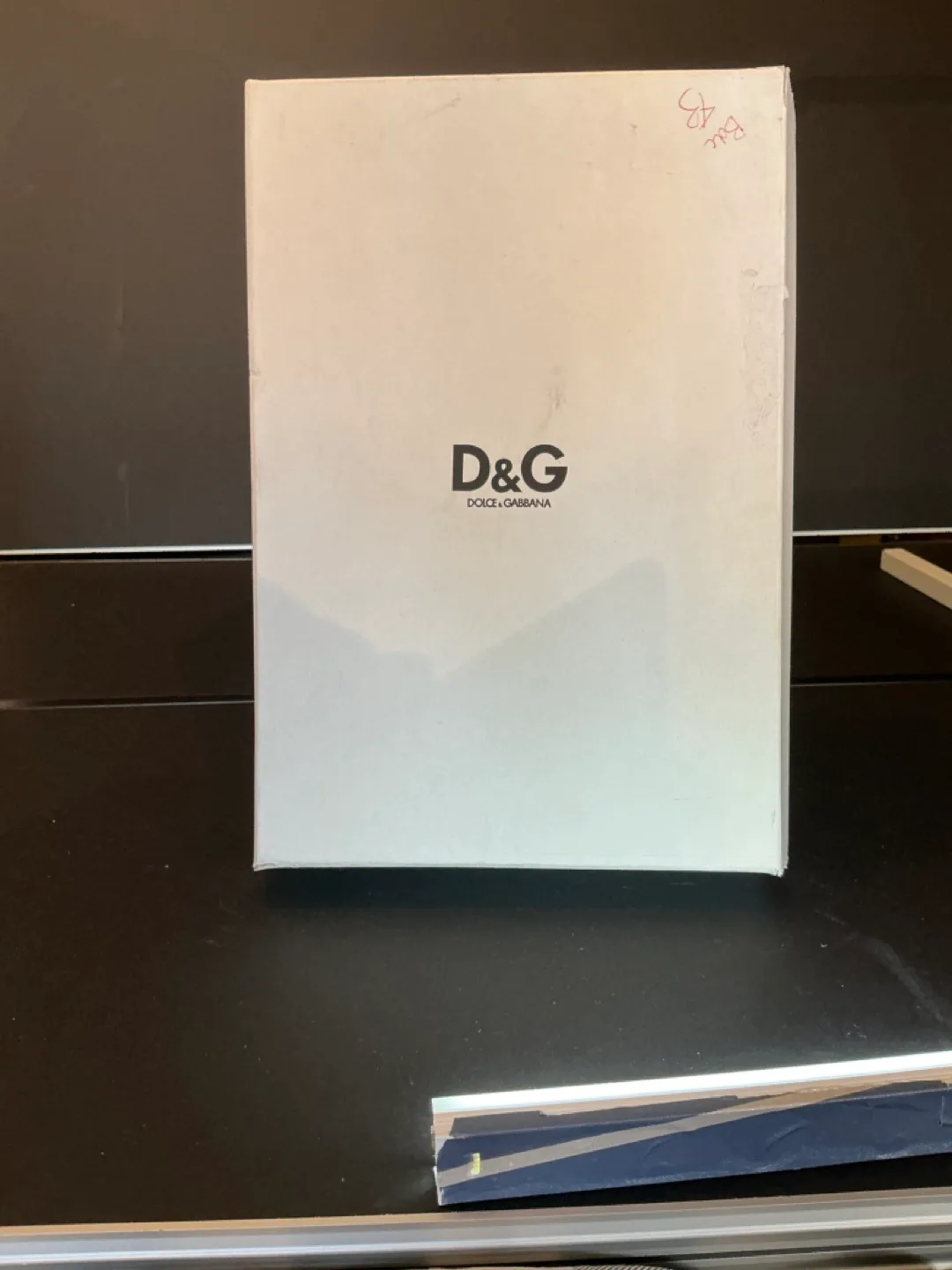 D&G Dolce & Gabbana Black High-Top Sneakers, Size US 8 thumbnail
