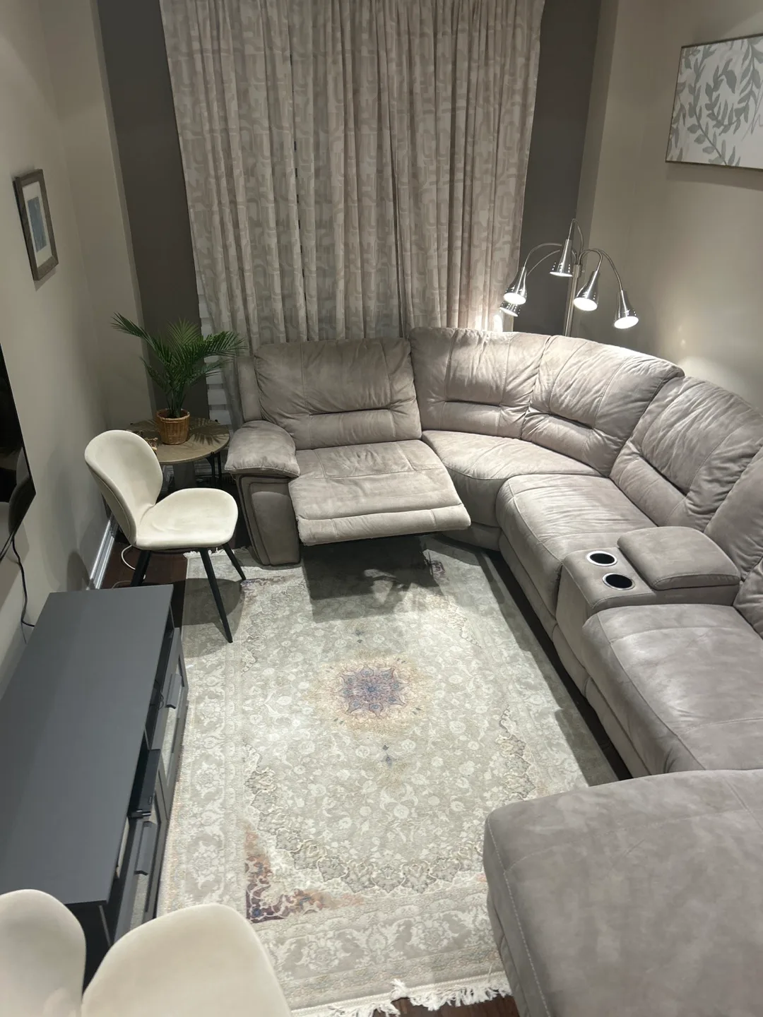 Moving sale - Grey Sectional Sofa image indicator(2)