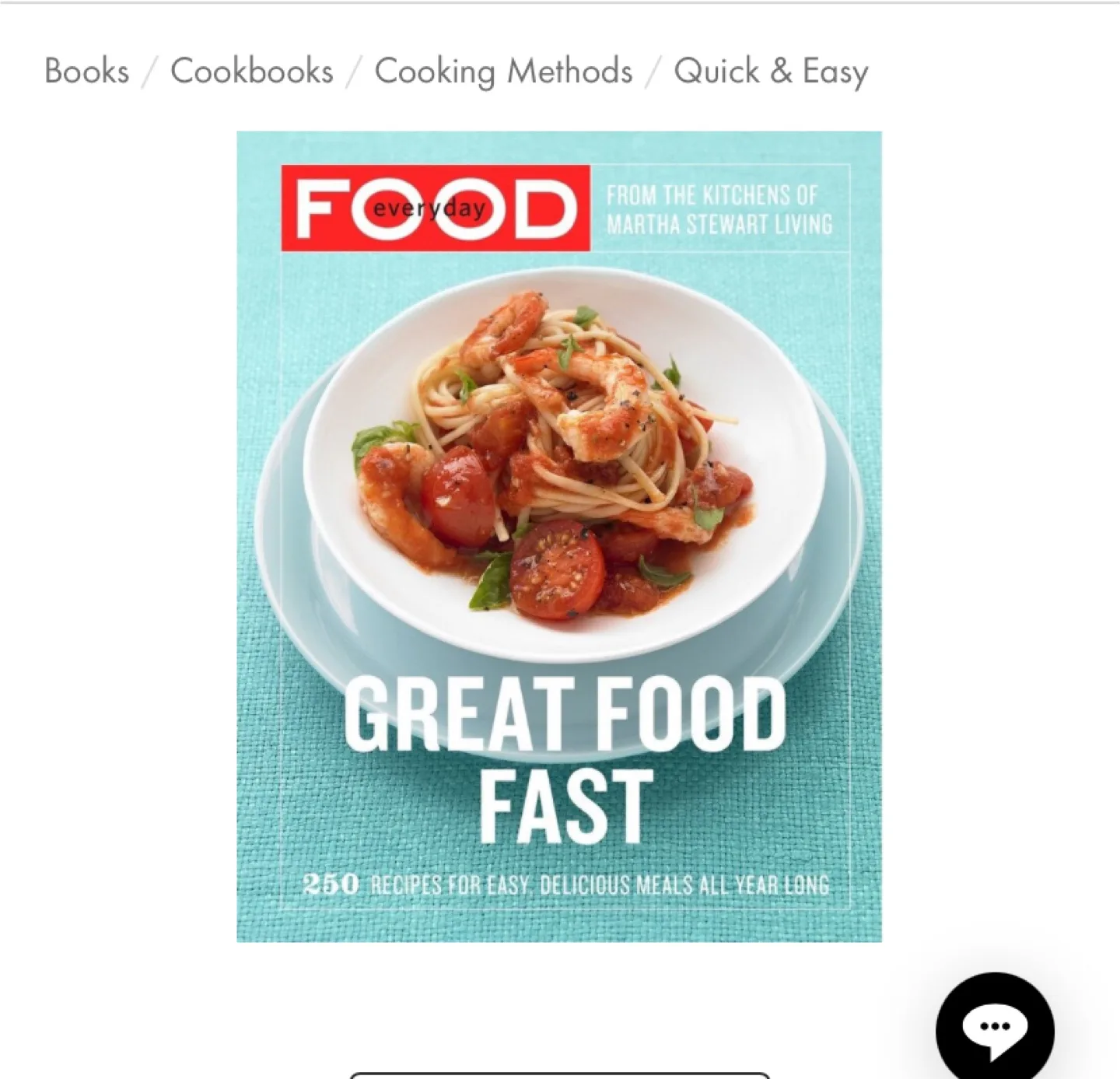 Everyday Food: Great Food Fast Cookbook thumbnail
