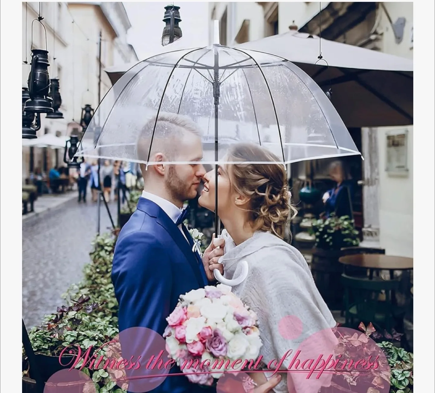 Clear Bubble Umbrella image indicator(4)