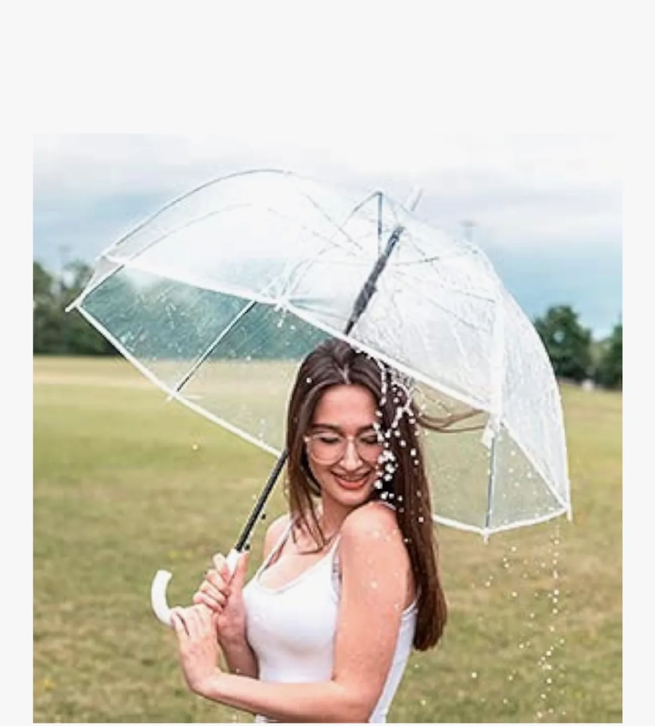 Clear Bubble Umbrella image indicator(3)