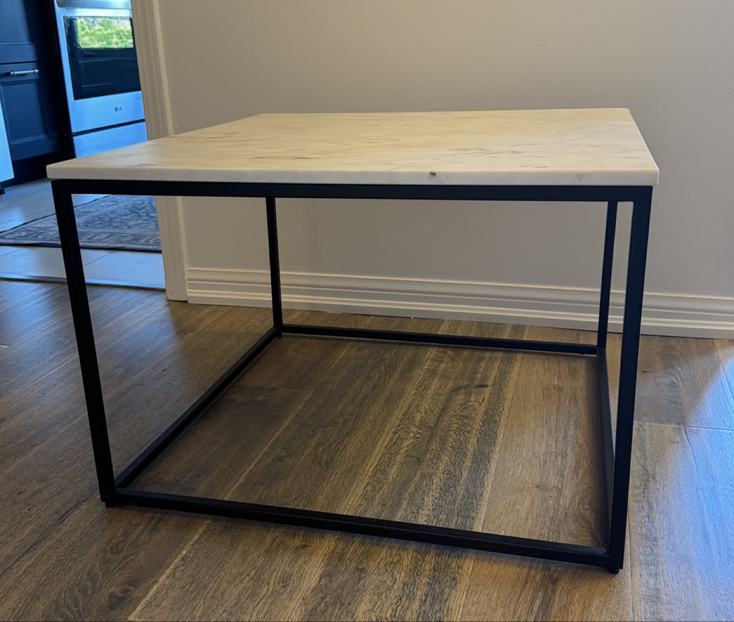 Pottery Barn Delaney Marble Top Coffee Table