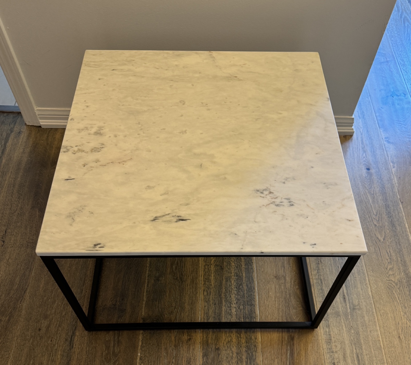 Pottery Barn Delaney Marble Top Coffee Table - photo 2