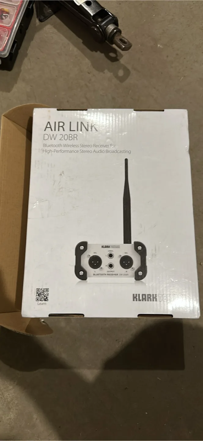 Klark Teknik Air Link DW 20BR Bluetooth Receiver - New thumbnail