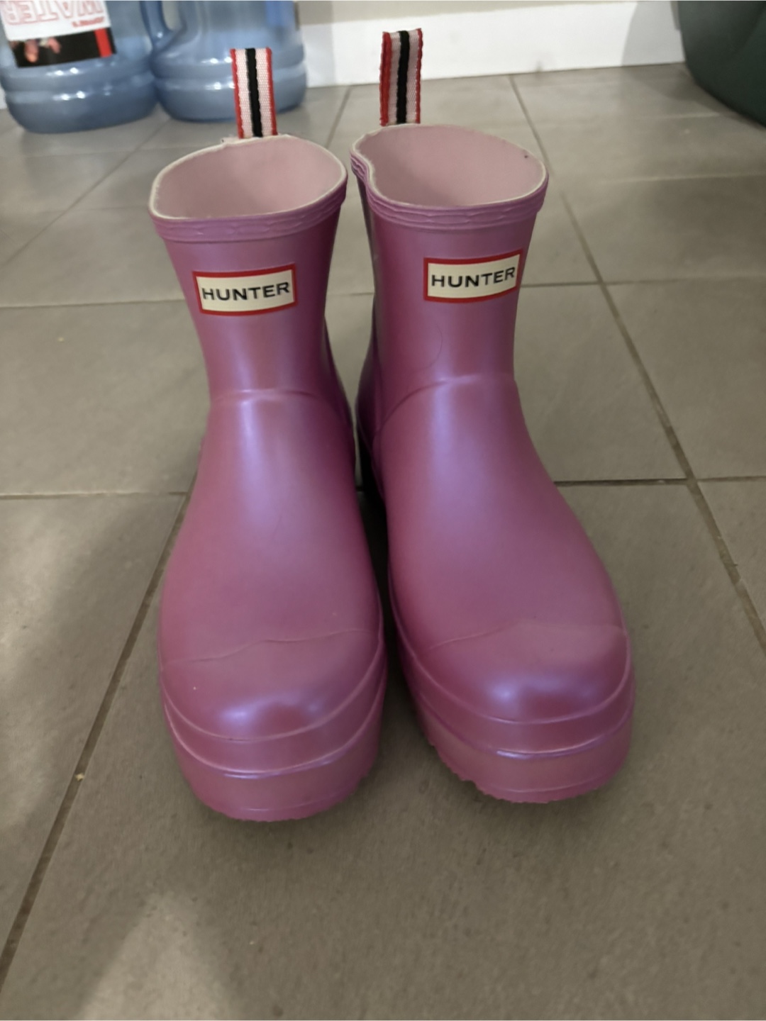 New Hunter Rain Boots Size 10