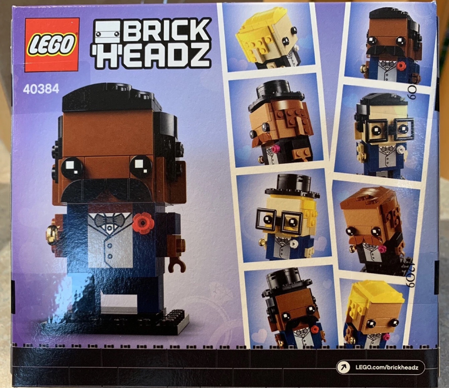 LEGO BrickHeadz: Groom (40384) Retired (*New / Sealed*)