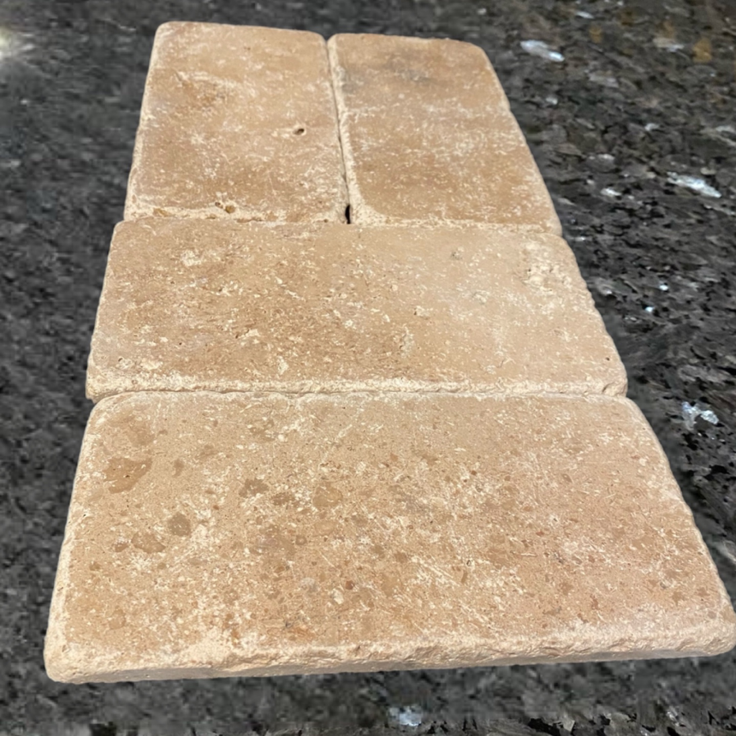 Natural Travertine – 53.5 sq ft