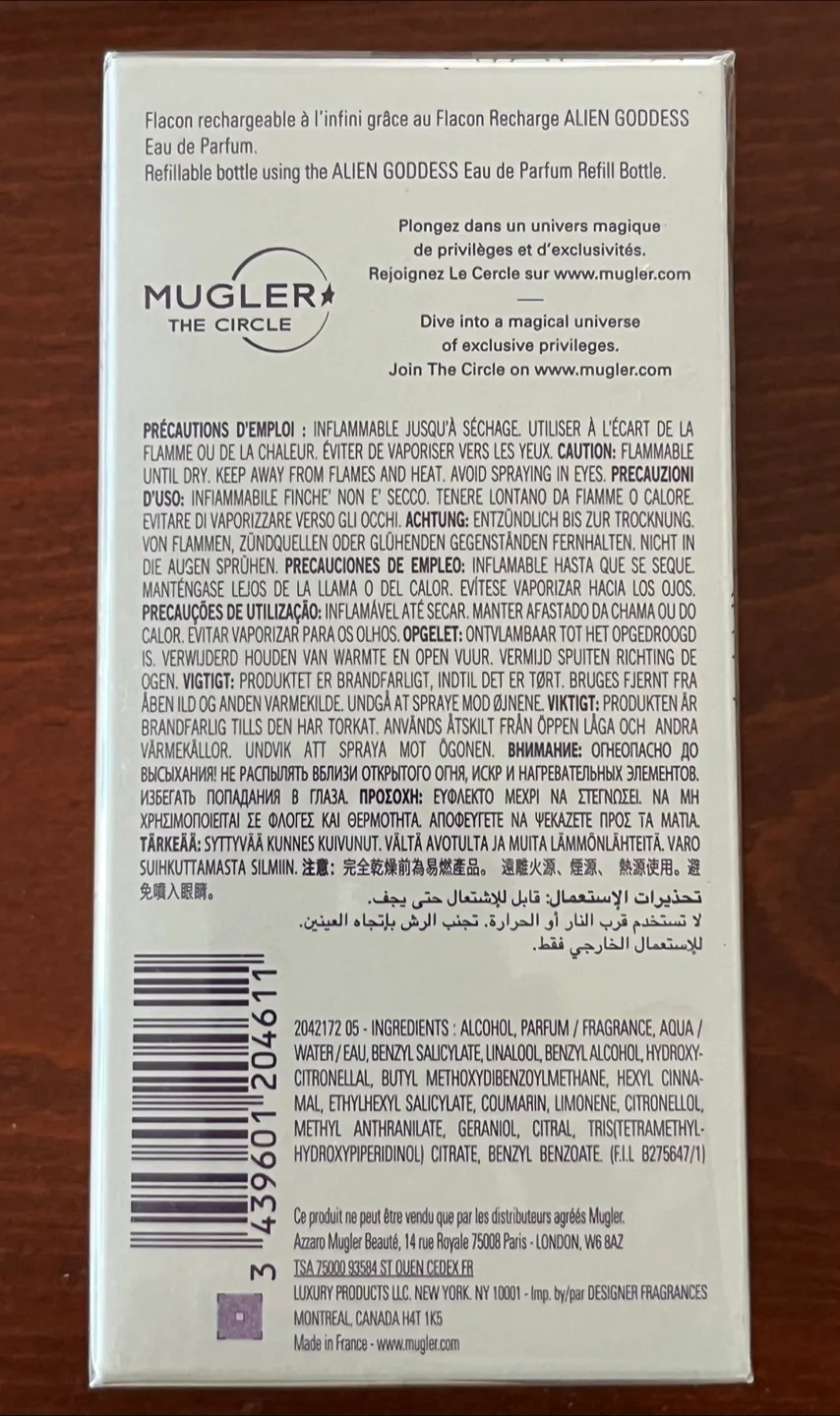 Mugler Alien Goddess Eau de Parfum 60ml image indicator(2)