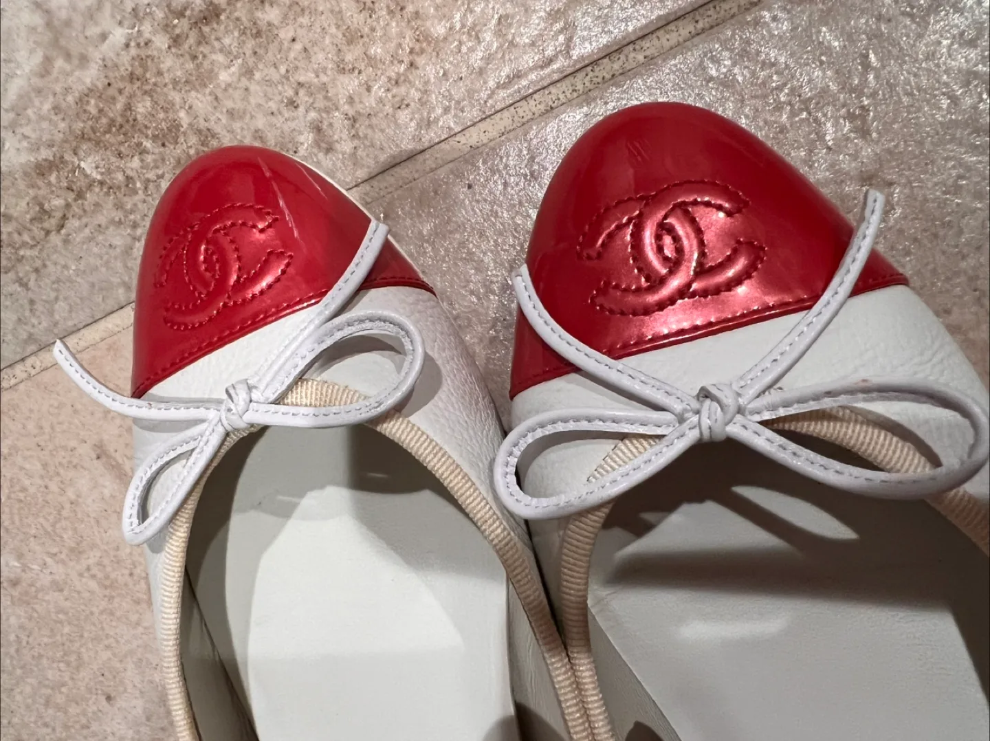 Authentic Chanel Ballet Flats - Size 36 image indicator(8)