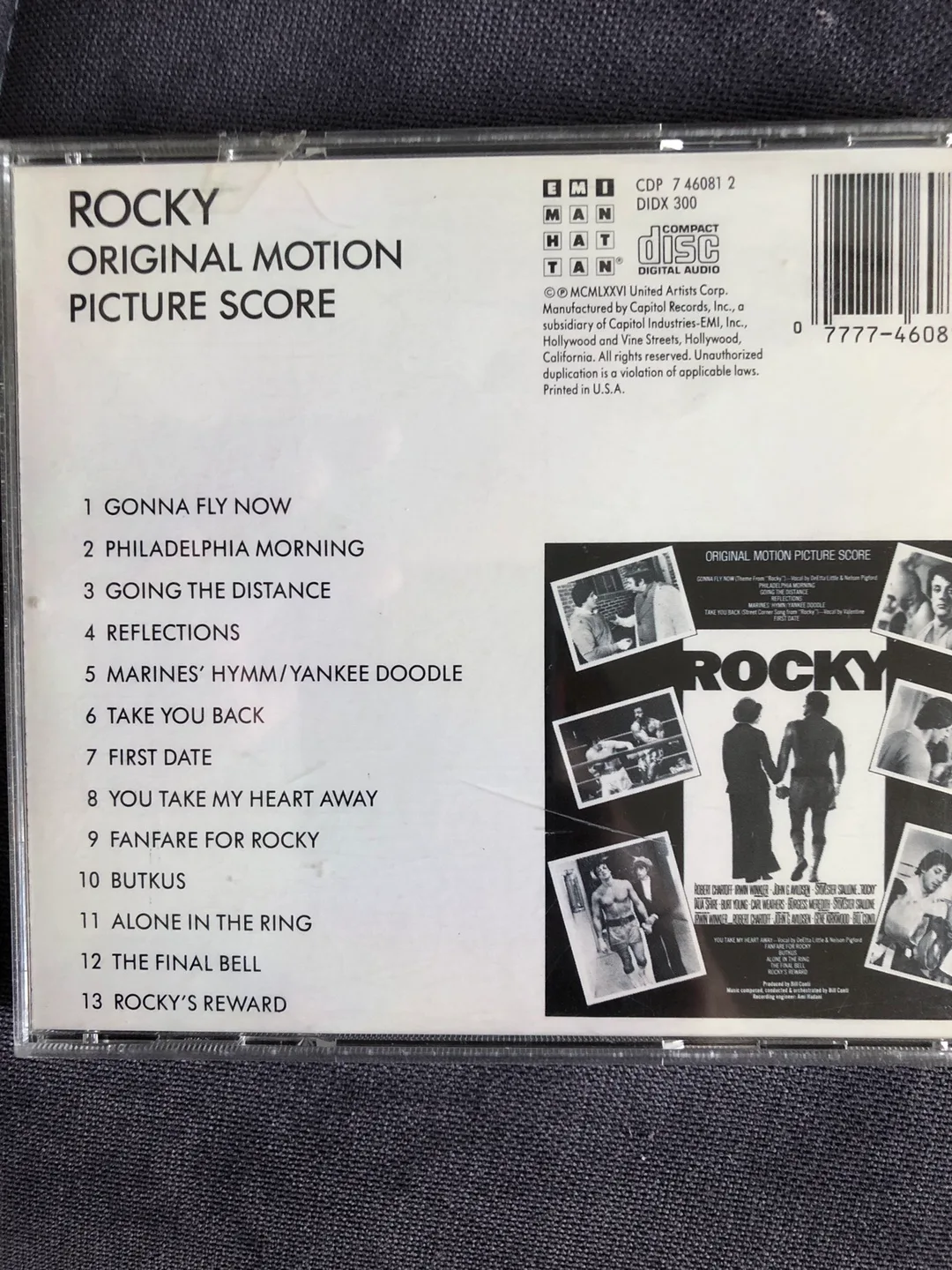 Rocky Original Motion Picture Score CD image indicator(4)