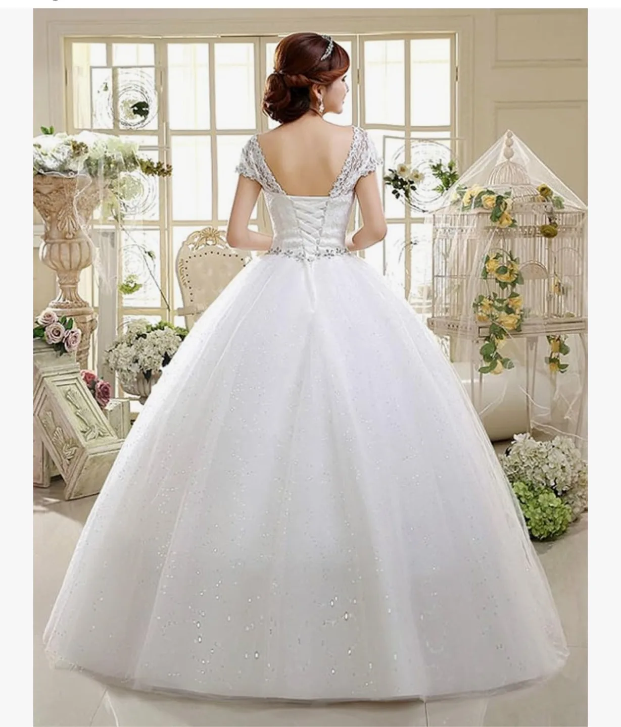 White Wedding Dress image indicator(5)