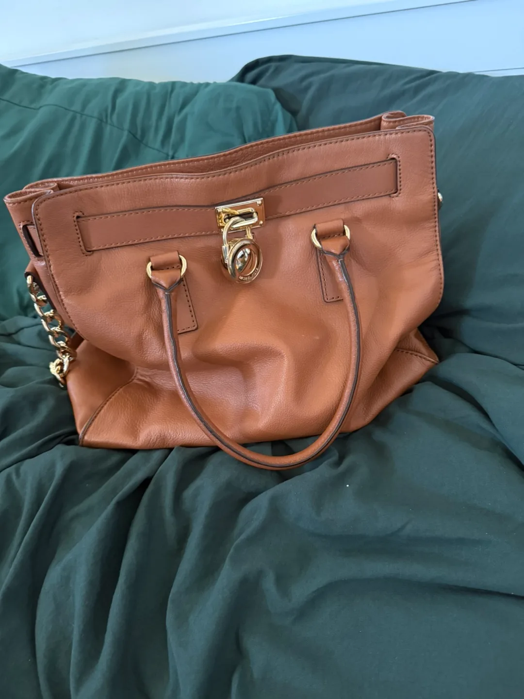Brown Leather Tote Bag thumbnail