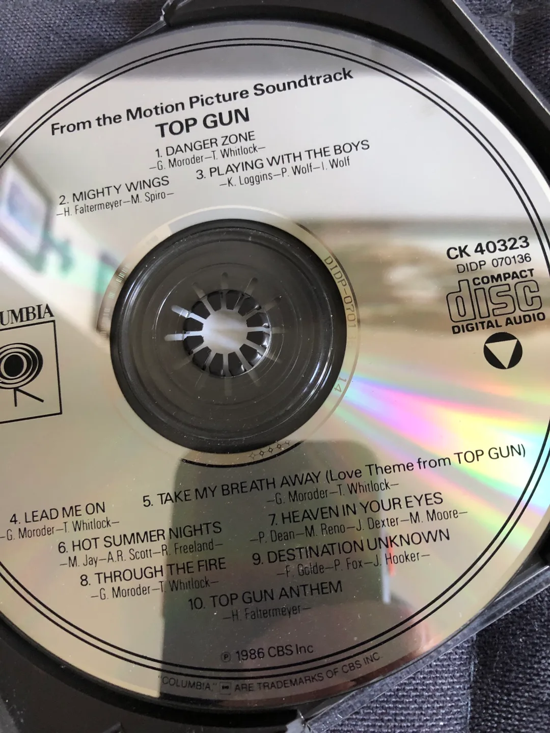 Top Gun Original Motion Picture Soundtrack CD image indicator(3)