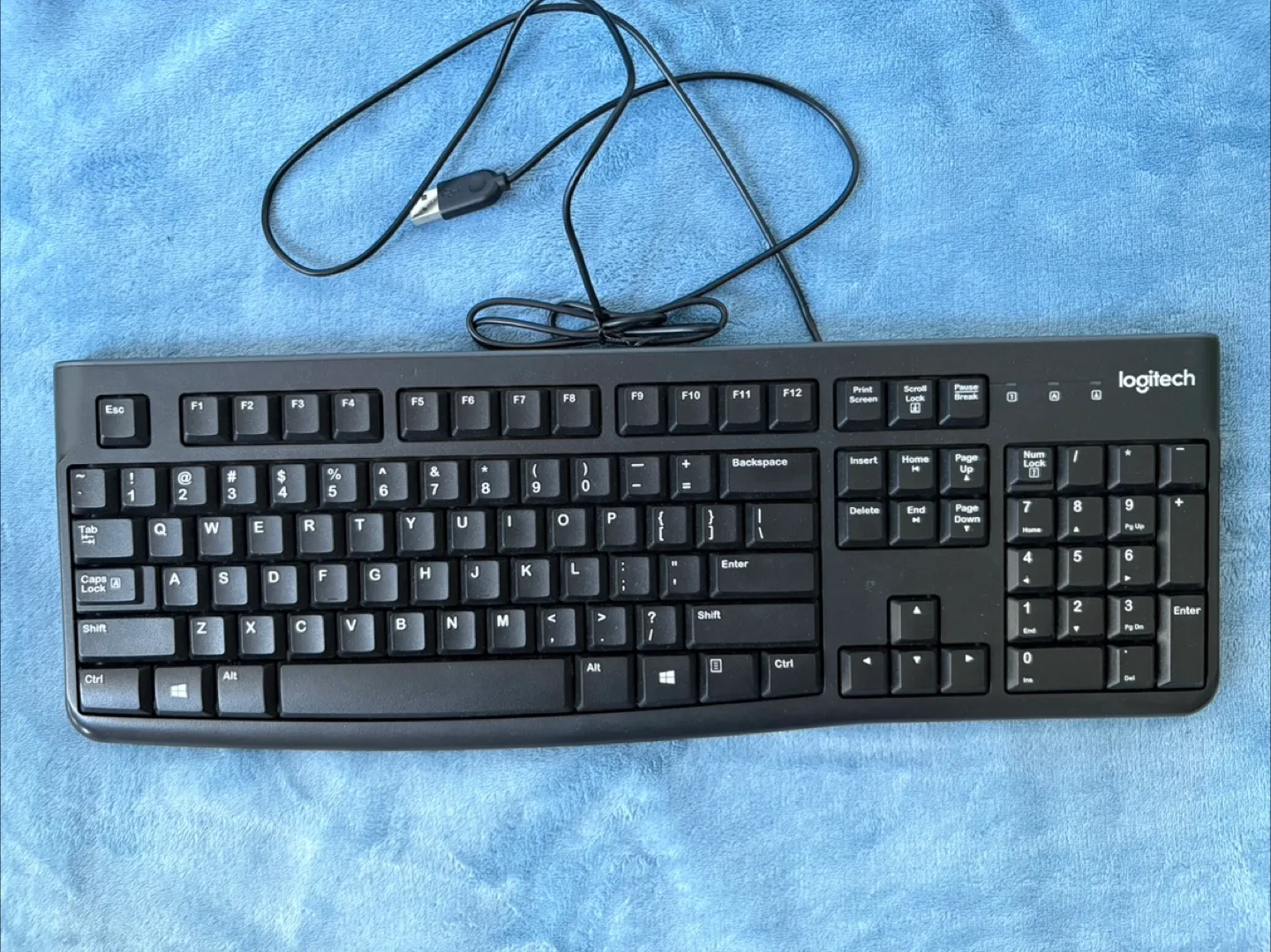Logitech Keyboard - Black thumbnail