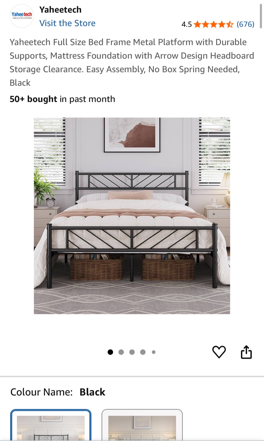 Full Bed Frame - photo 2