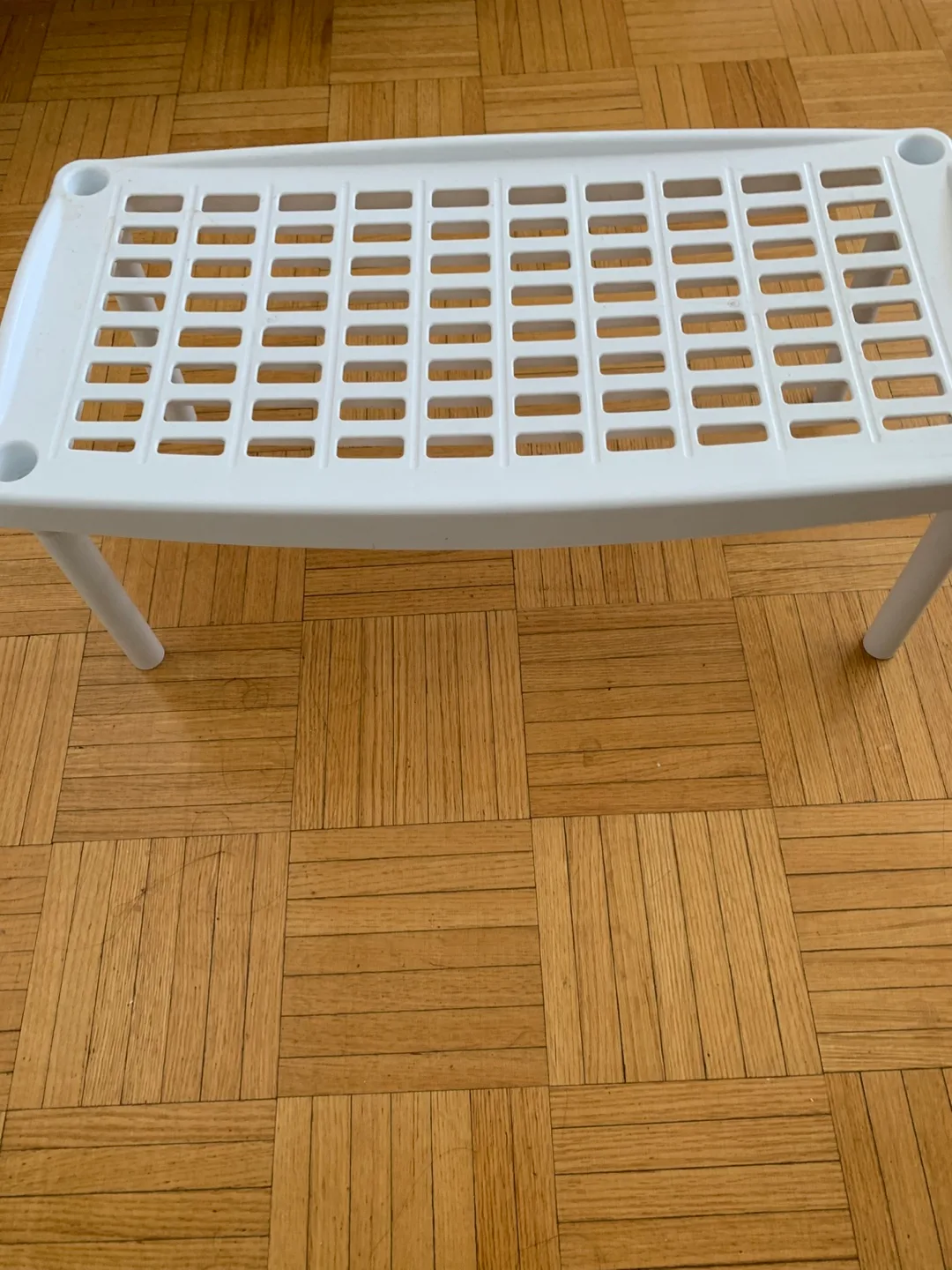 White Plastic Shelf thumbnail