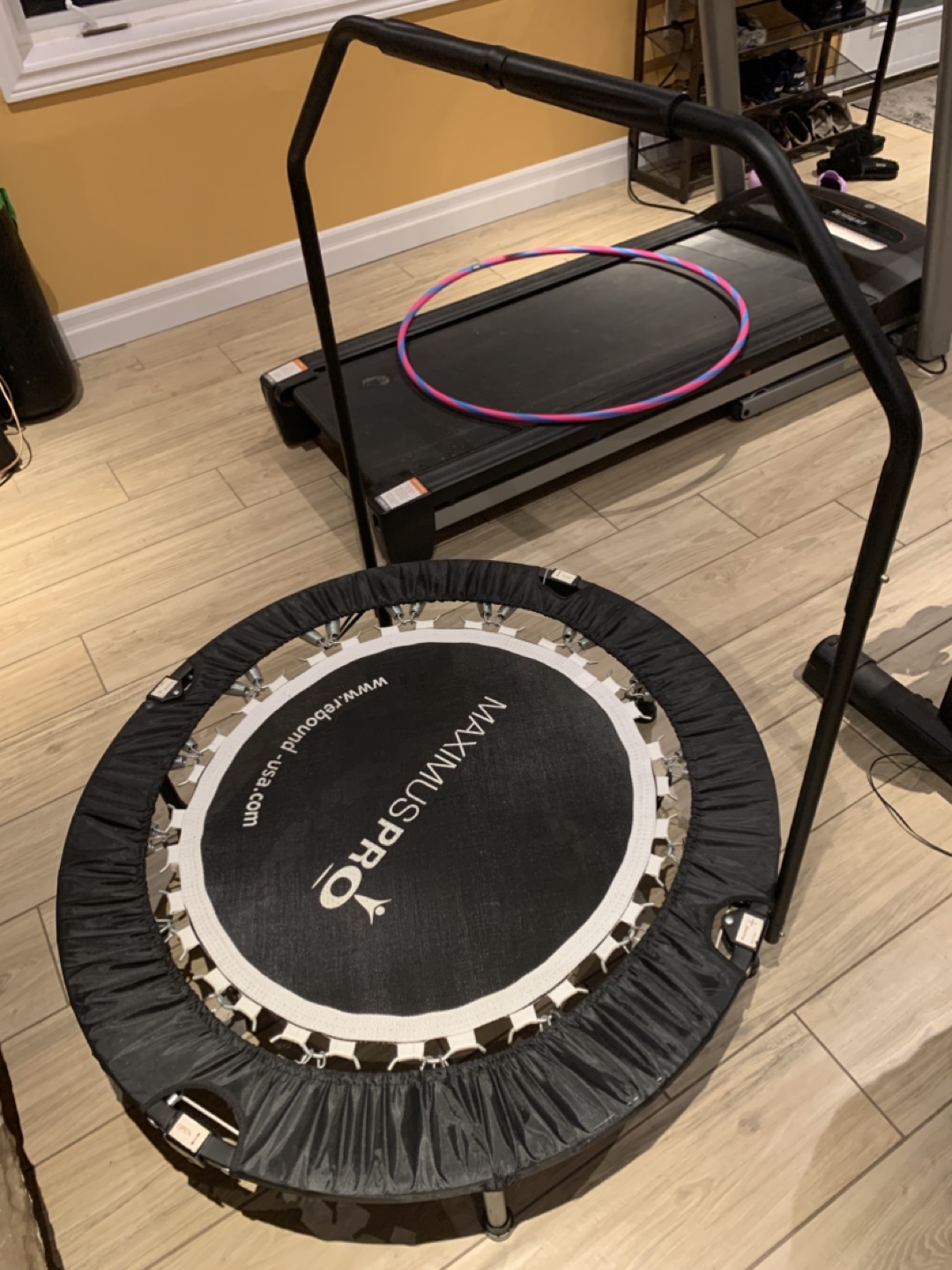 Maximus PRO Folding Rebounder Mini Trampoline