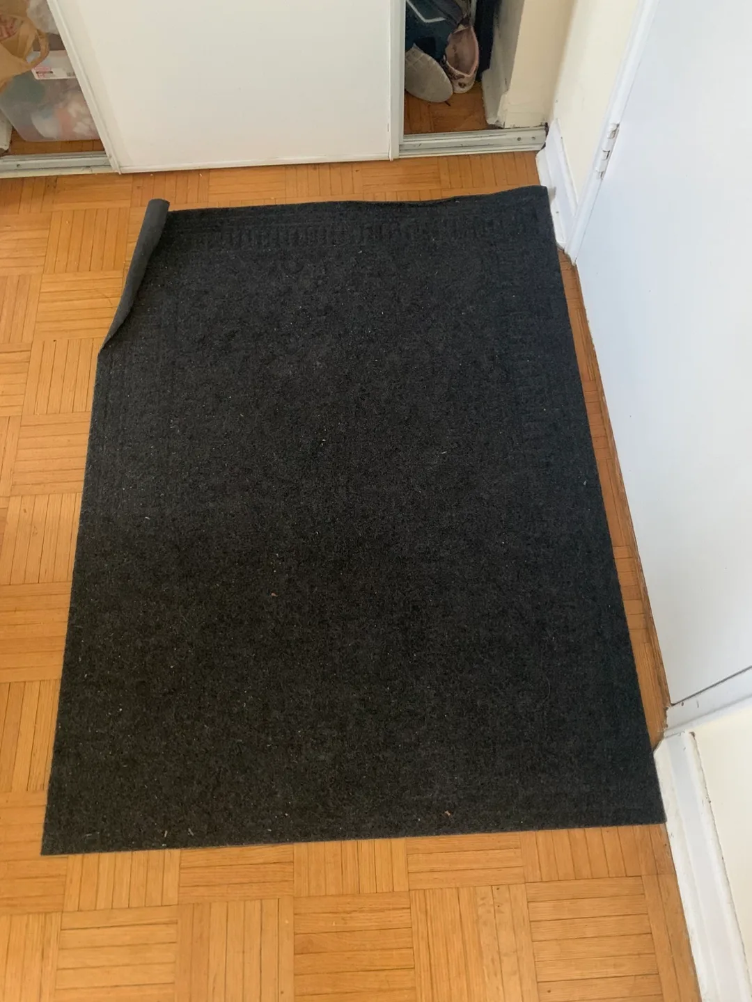 Charcoal Grey Floor Mat thumbnail