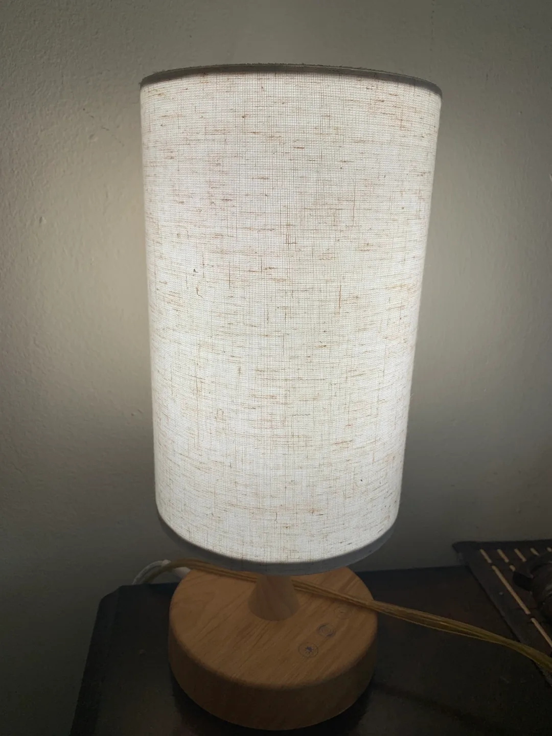 Table Lamp with Linen Shade thumbnail
