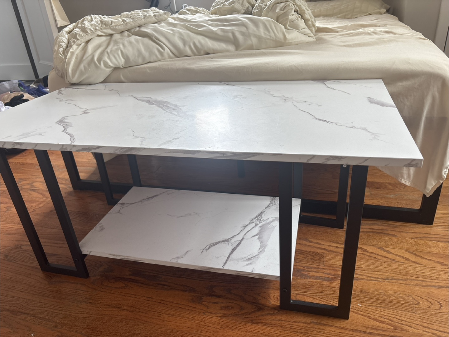 White Marble Coffee Table