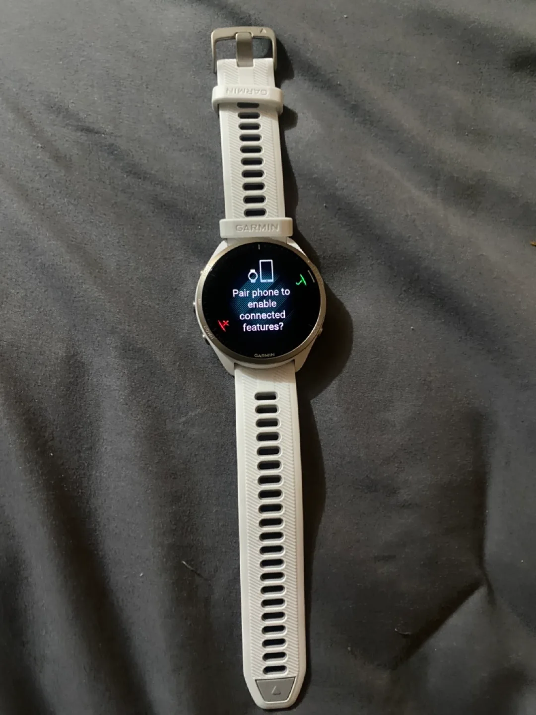 Garmin Forerunner 955 Smartwatch - White thumbnail