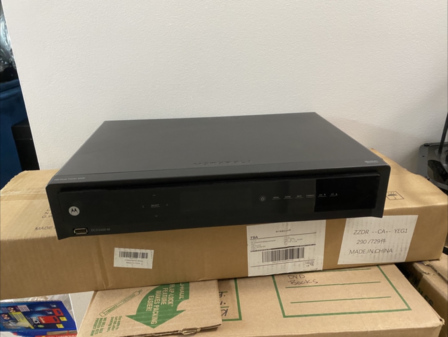 FREE - Motorola DCX3400M HD Dual Tuner DVR