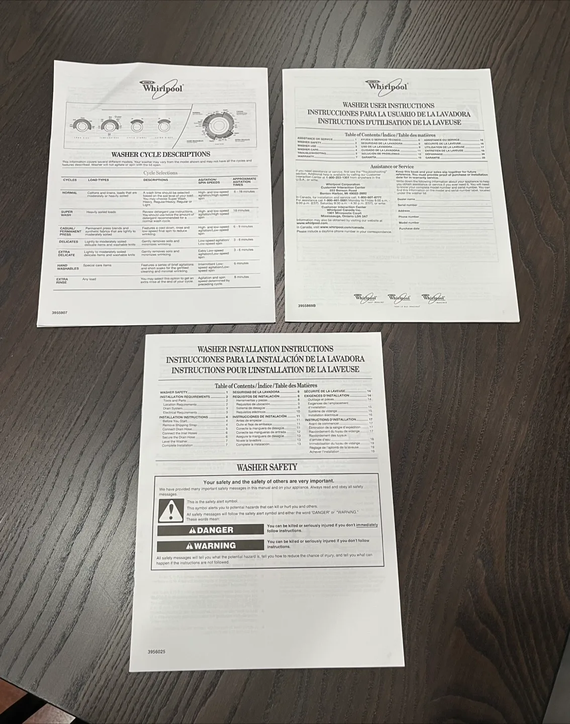 Washer and dryer - price is for the set - need gone by July 5th image indicator(8)