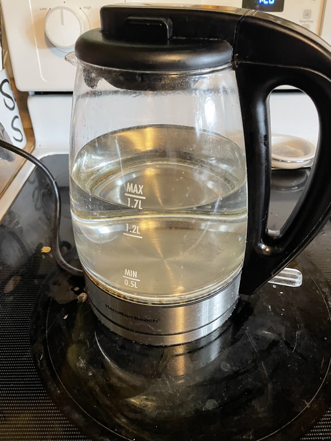 Hamilton Beach Glass Electric Kettle - 1.7L