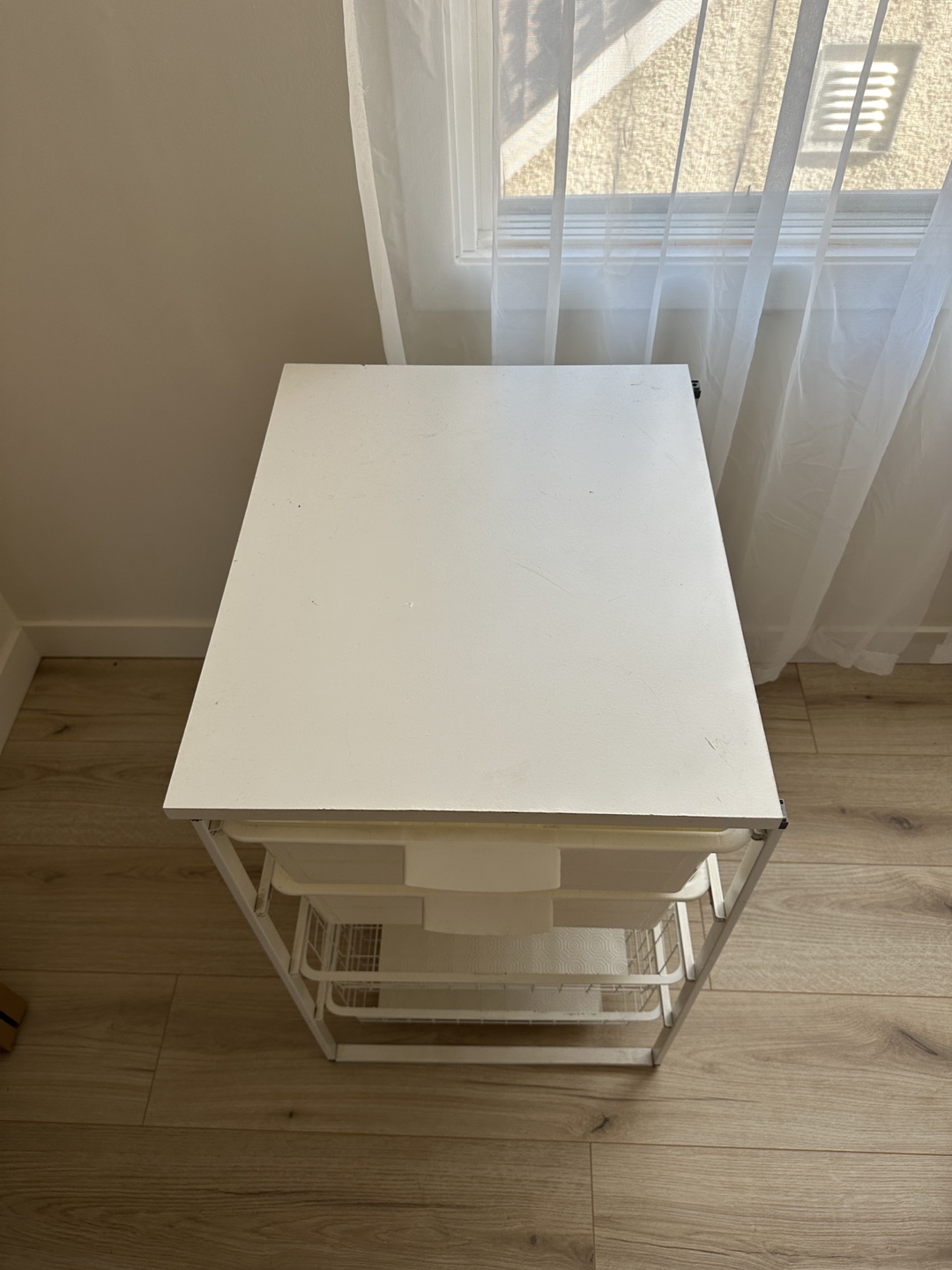 White Drawer Unit with Shelves - photo 2
