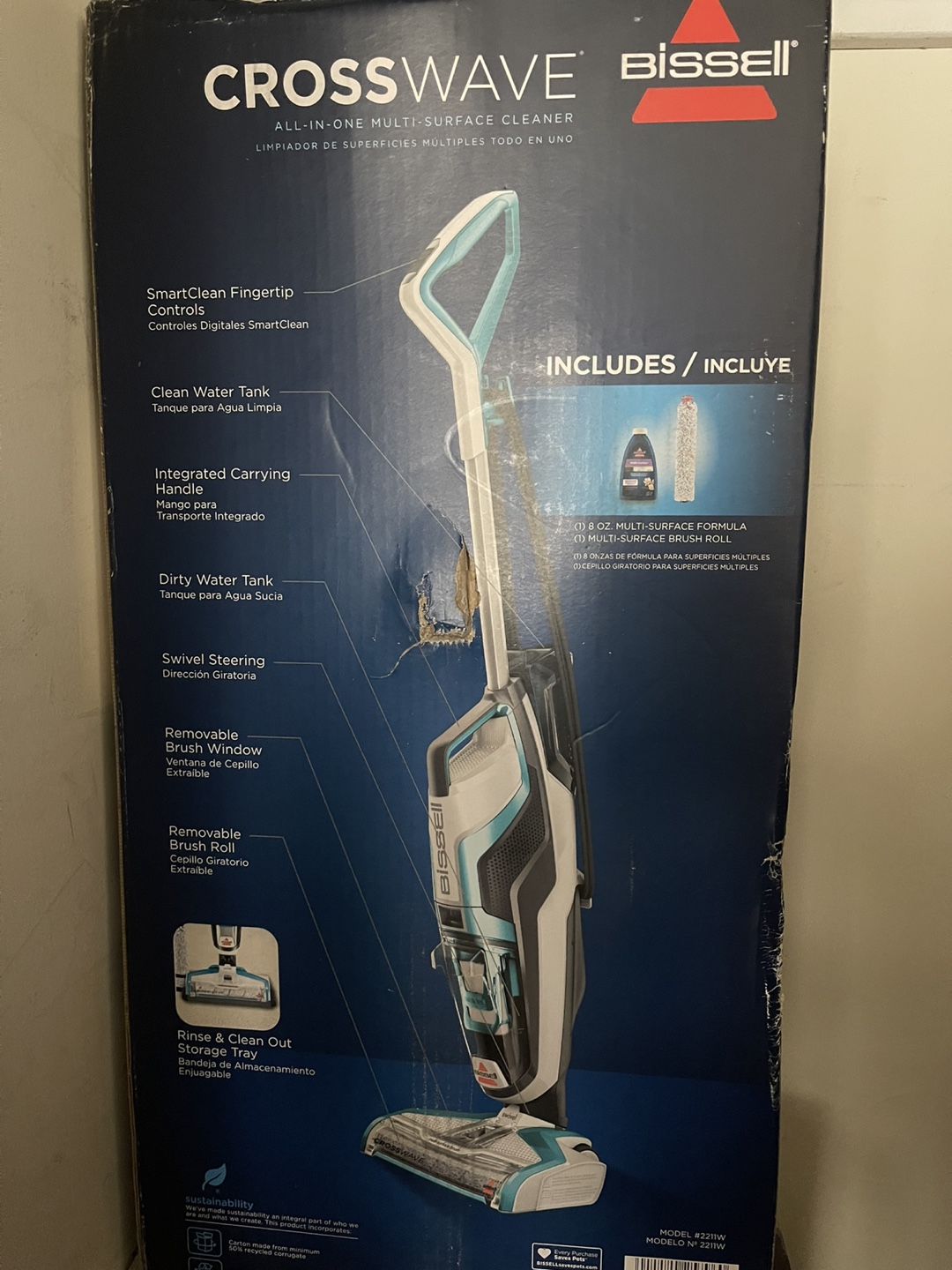 Bissell Crosswave All-in-One Multi-Surface Cleaner