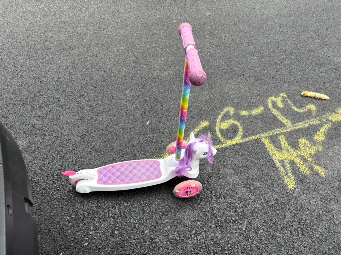 Kids Unicorn 3-Wheel Scooter thumbnail