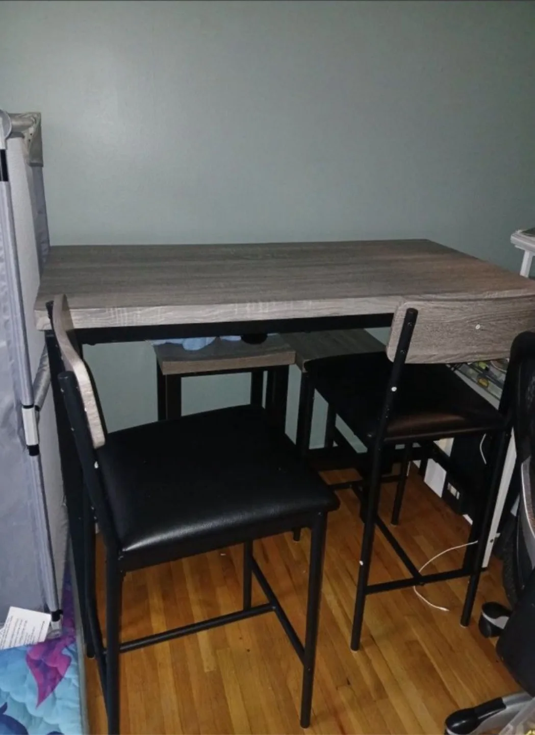 SENBOWE Counter Height Table Set - Two Tone Design thumbnail
