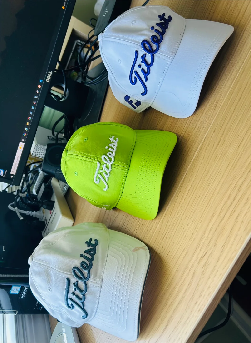 NEW Titleist Lady Golf Caps (3) from Personal Collection image indicator(3)