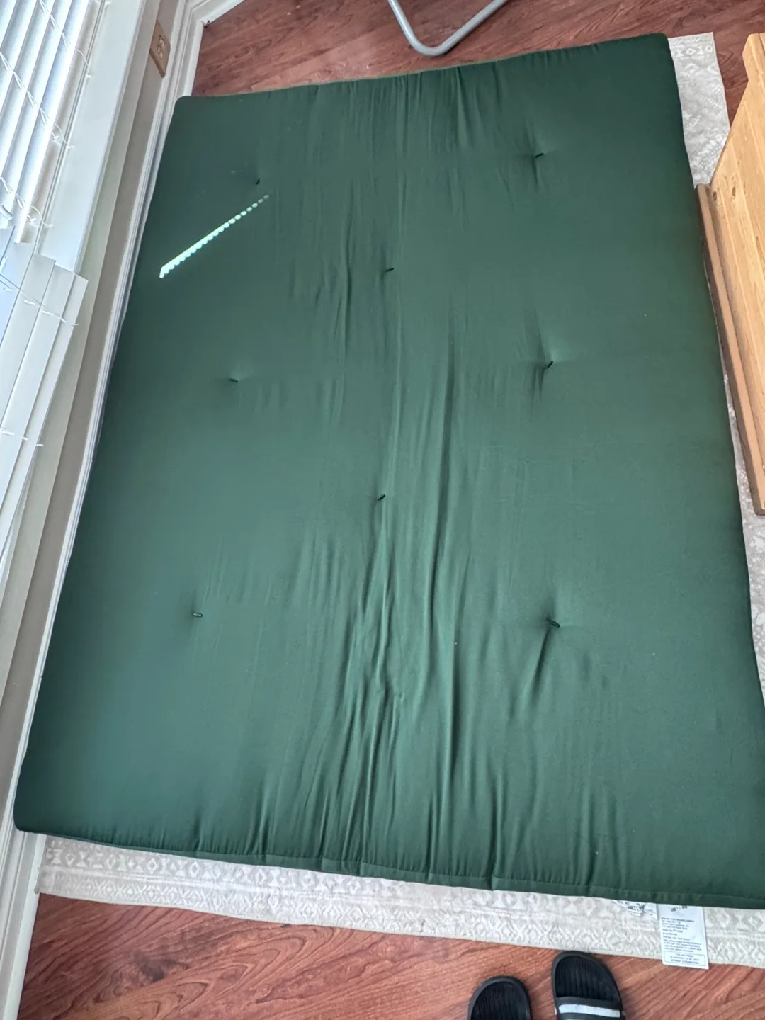 Full Size Green Futon Mattress thumbnail