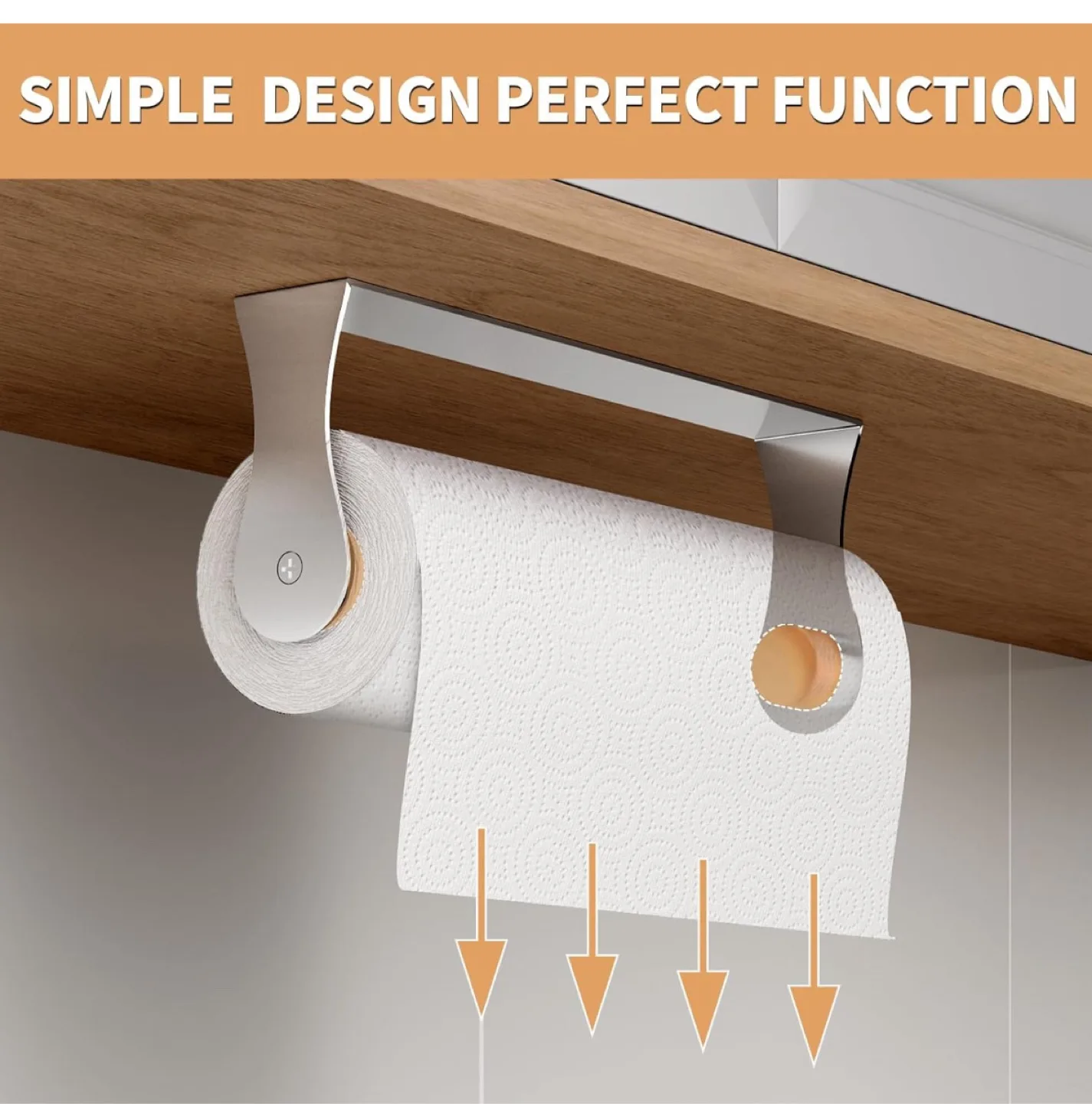 New Paper Towel Holder - Under Cabinet Mount image indicator(3)