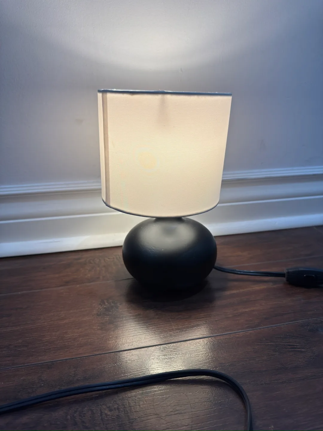 Small Black Bedside Lamp thumbnail