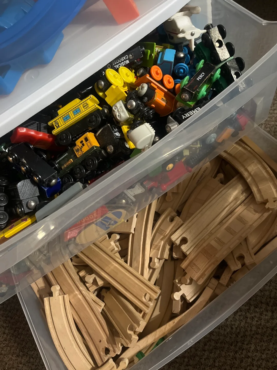 Wooden Train Set - Tracks & Trains thumbnail