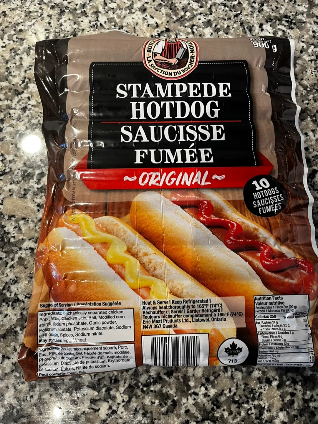 Free Stampede Original Hotdogs - 900g - best before July 13 thumbnail