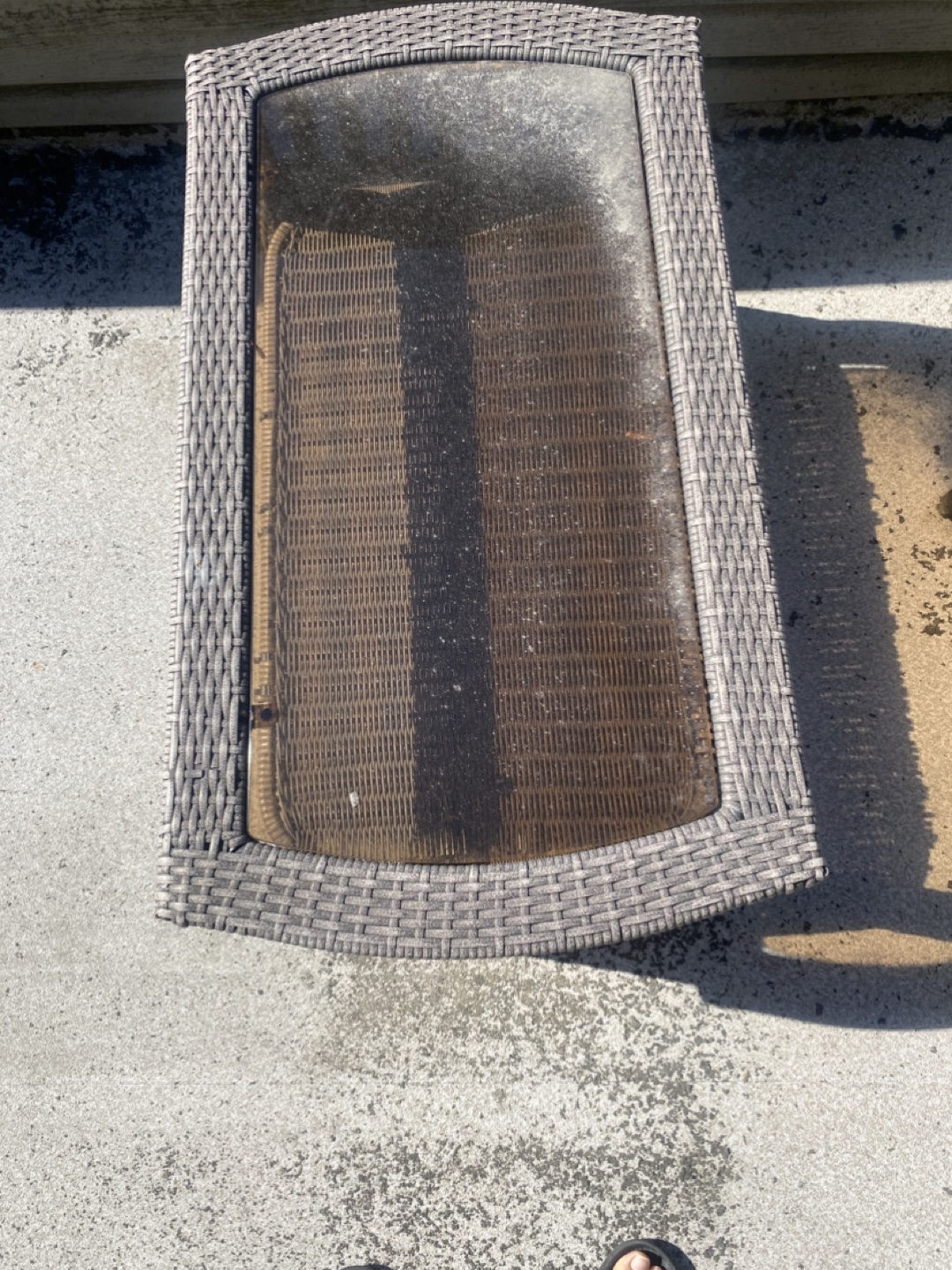 Wicker Patio Set - Loveseat, Chairs & Table - photo 3