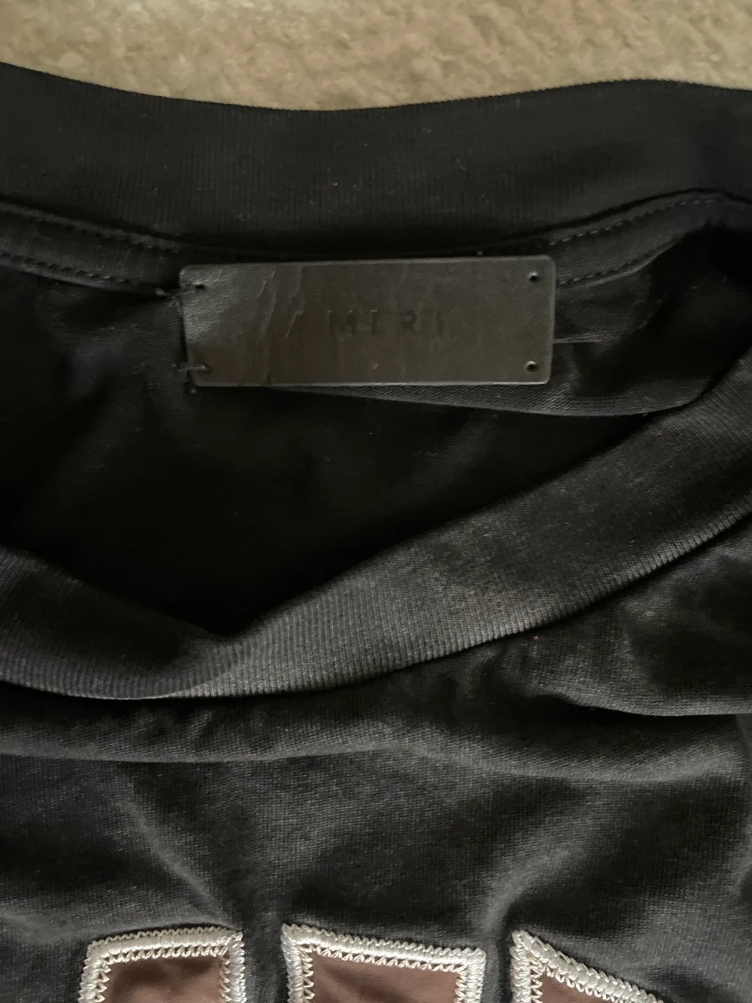 AMIRI Black T-Shirt - used condition image indicator(3)