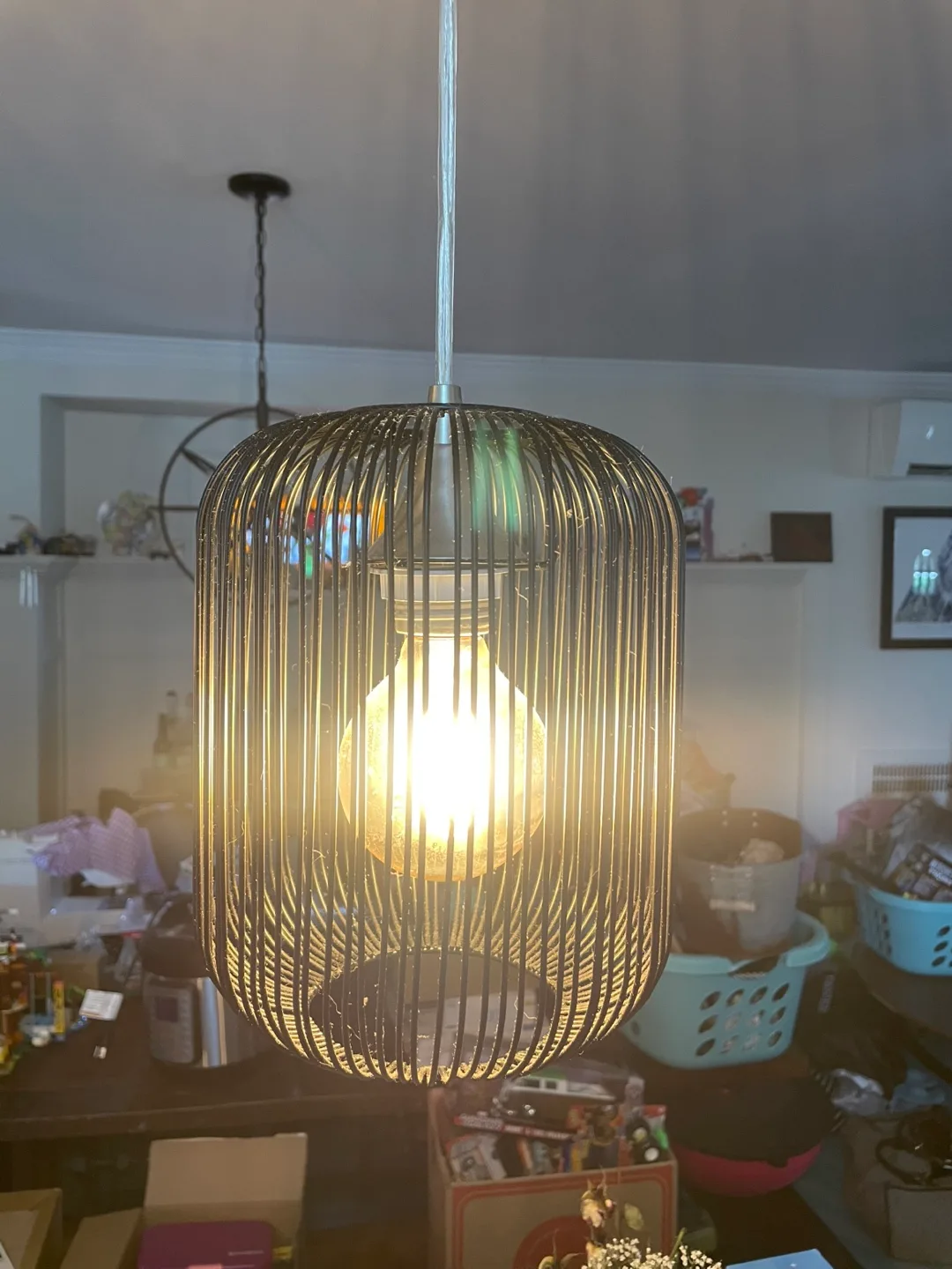 Red pendant lamp shades image indicator(3)