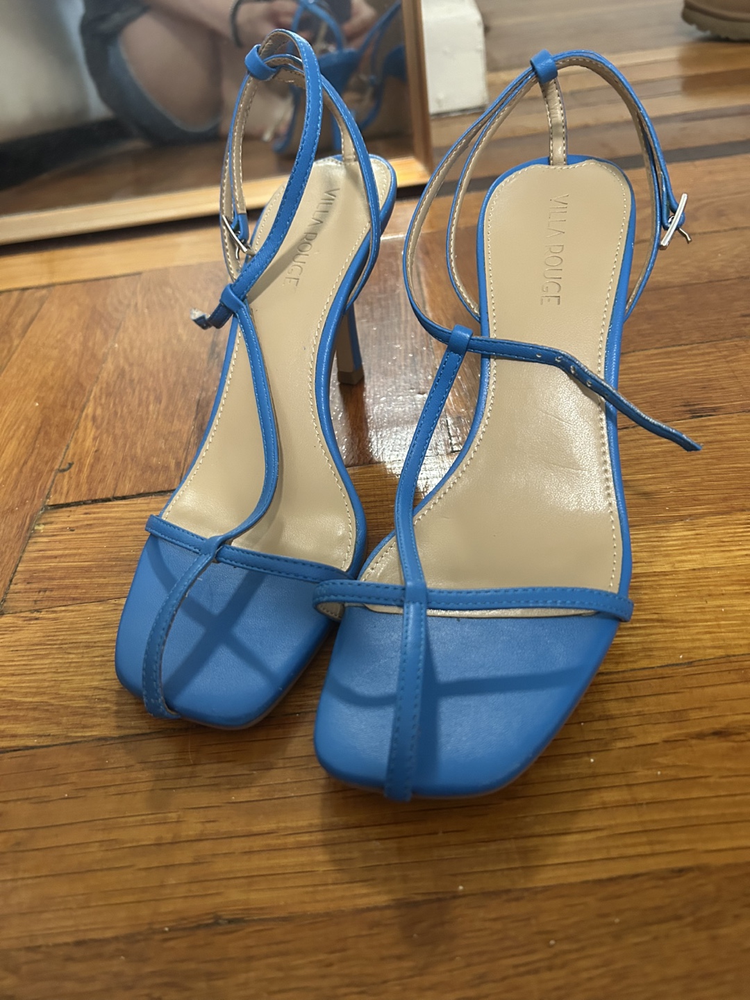Villa Rouge Blue Heels