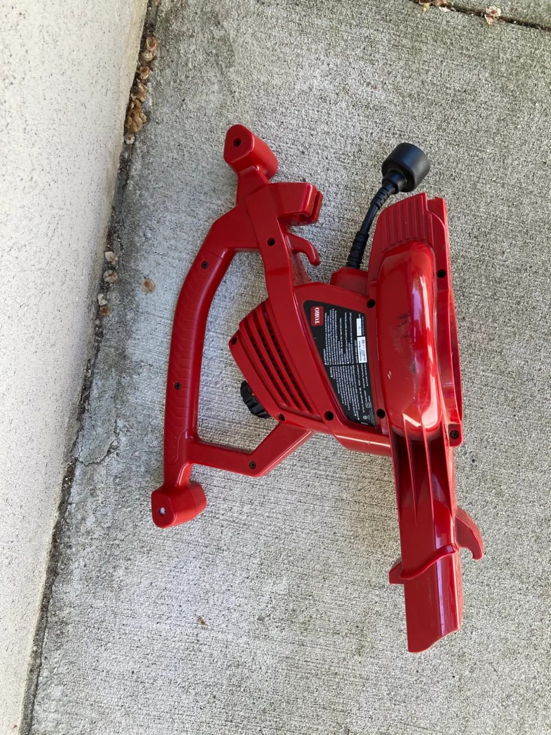 Toro Electric Blower, vacuum and mulcher thumbnail