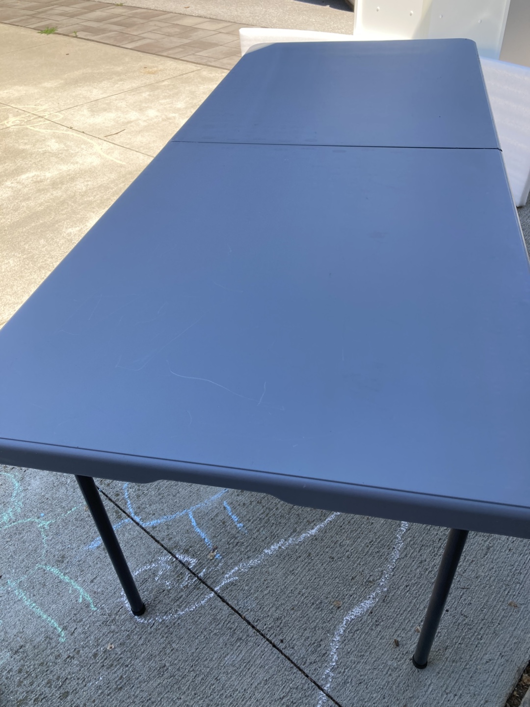 Grey Folding Table - photo 2