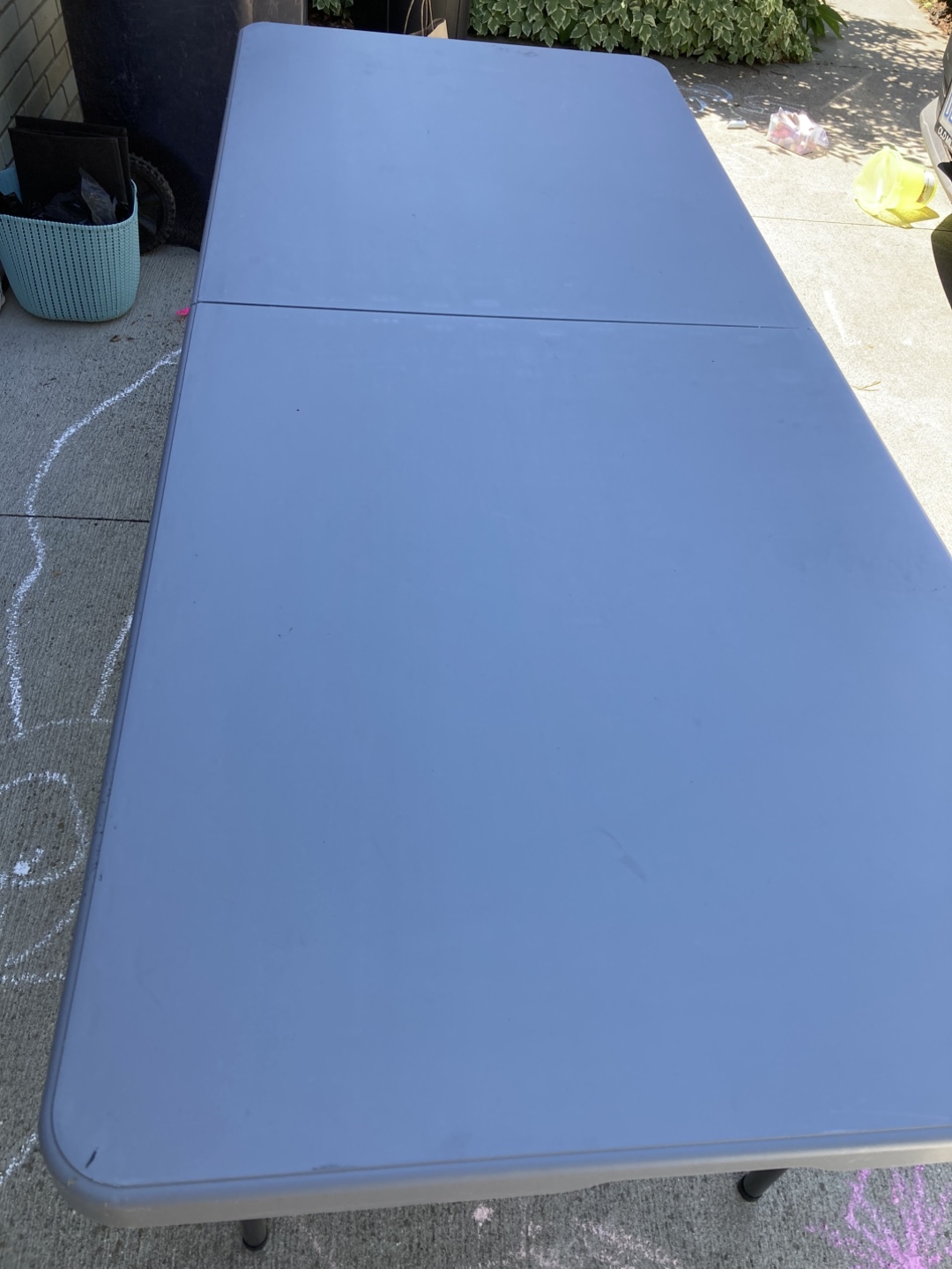 Grey Folding Table - photo 3