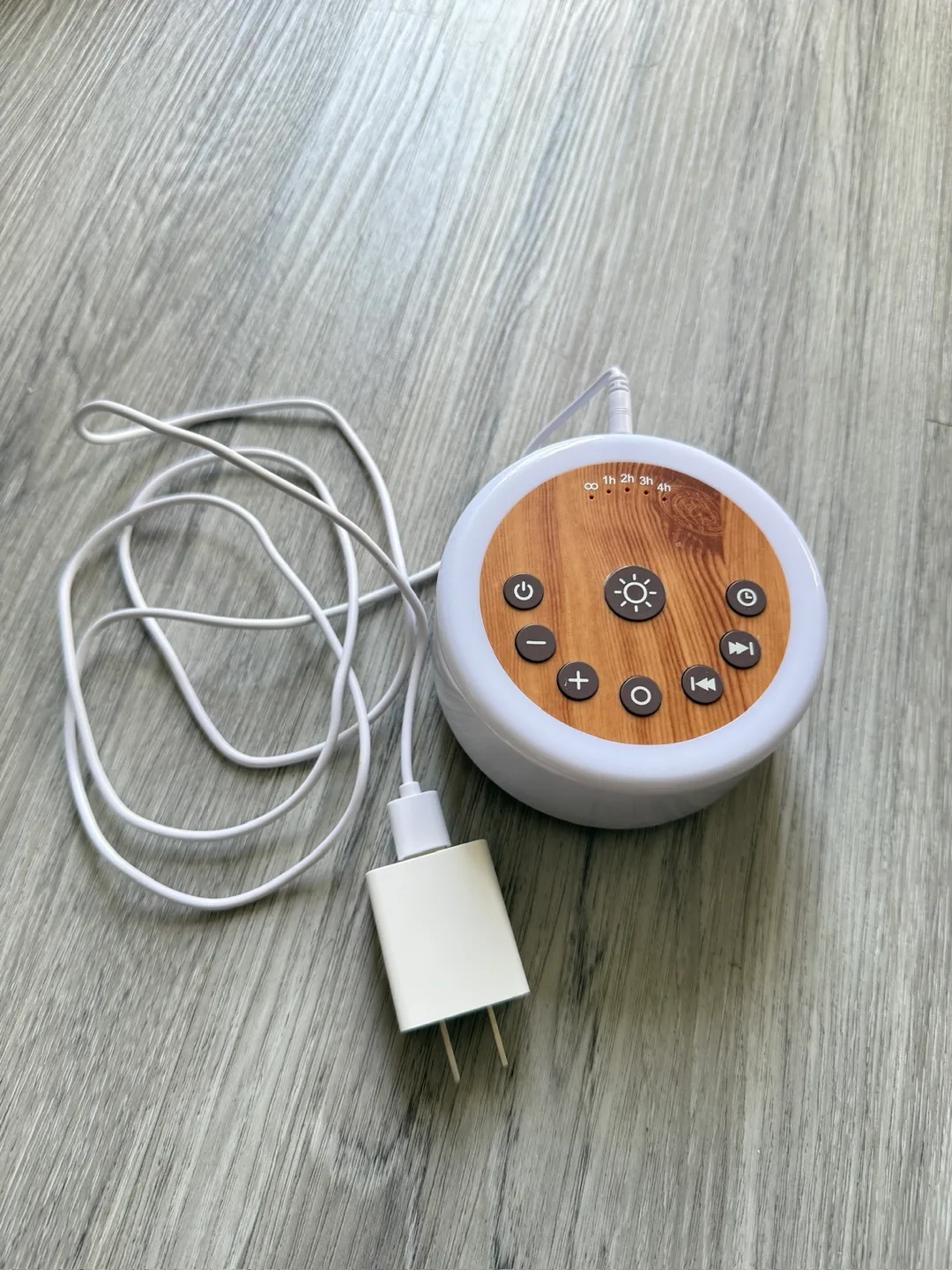 White Noise Sound Machine with Night Light thumbnail
