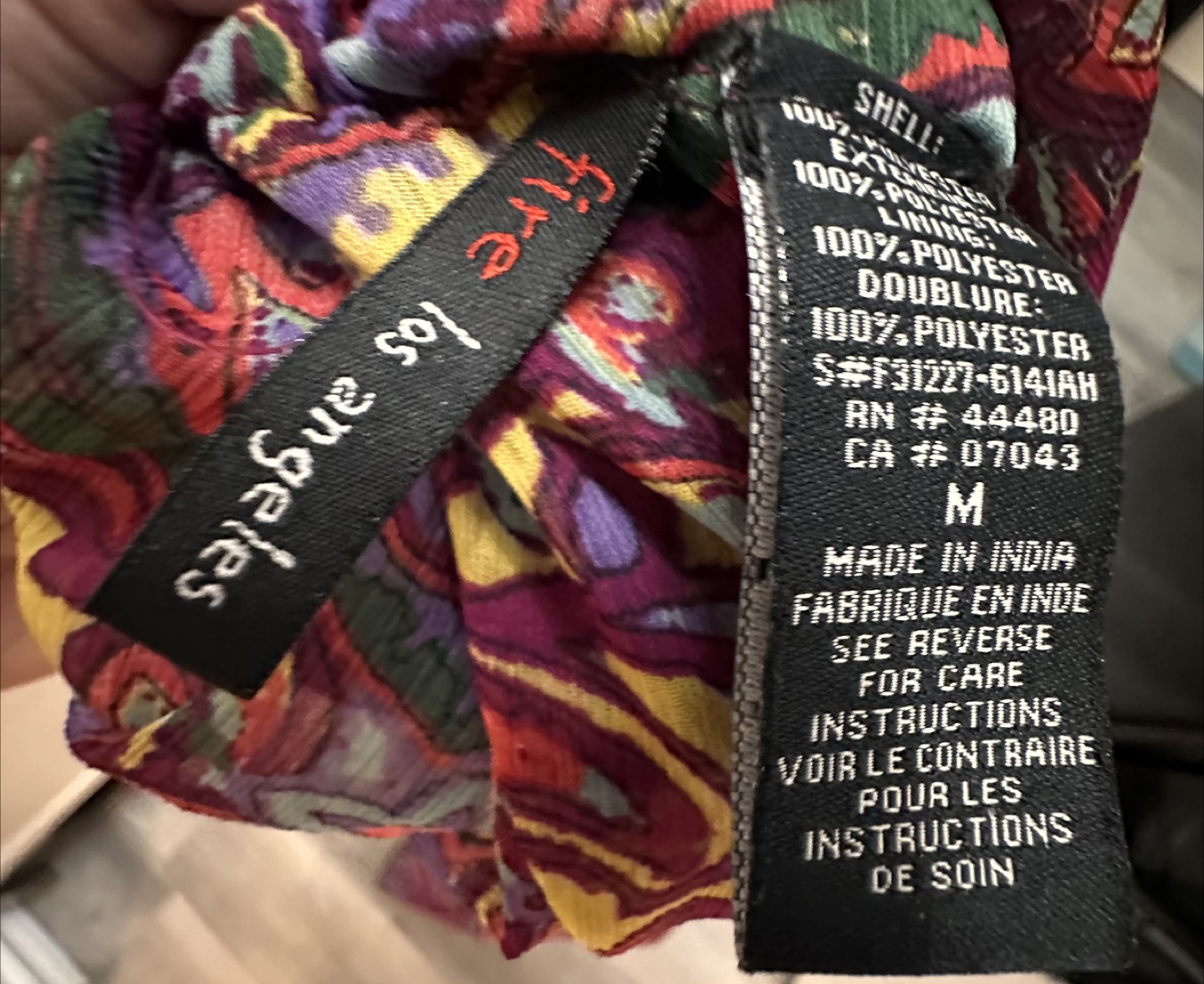 Fire Los Angeles Paisley Dress - Size M - photo 4