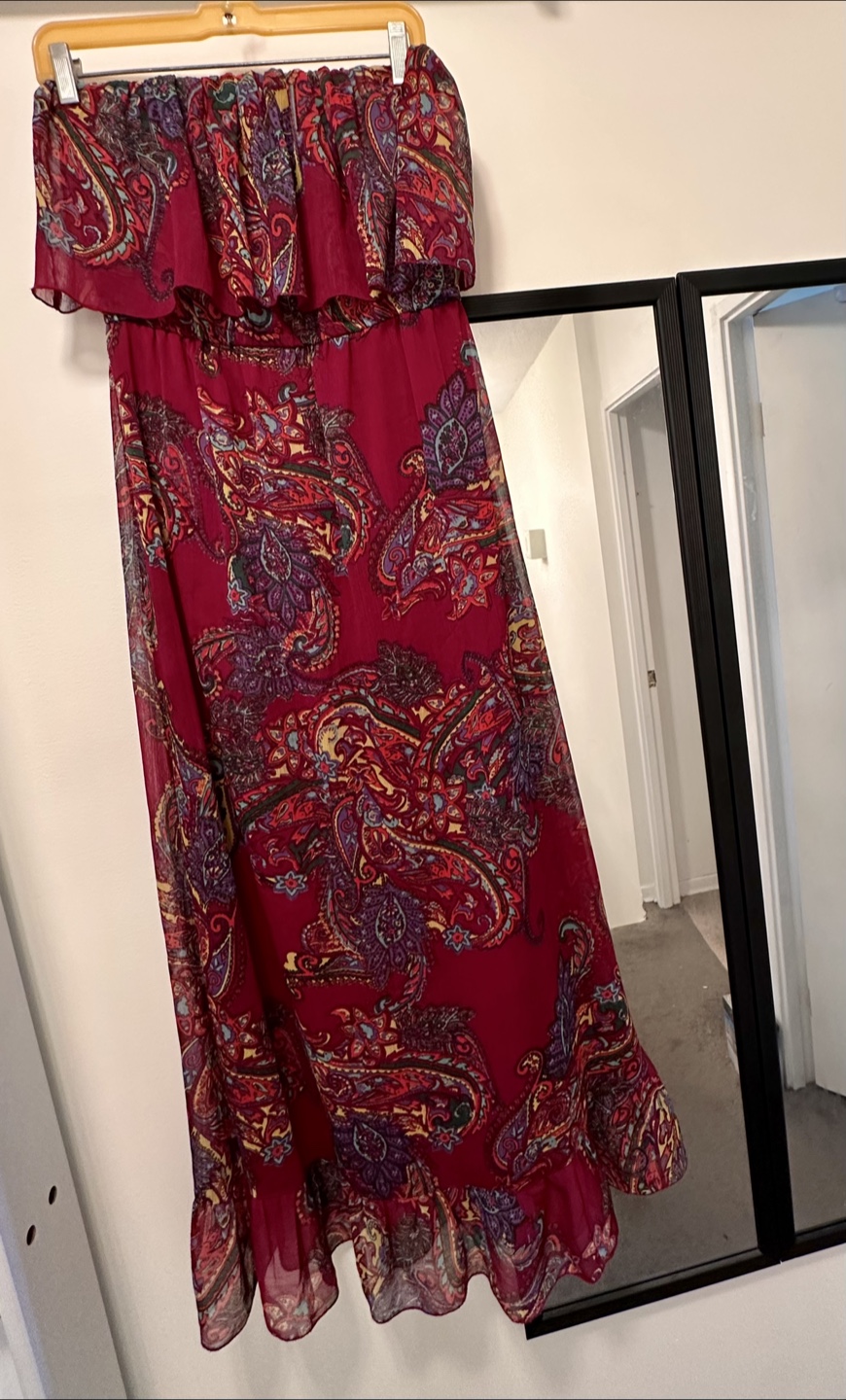 Fire Los Angeles Paisley Dress - Size M